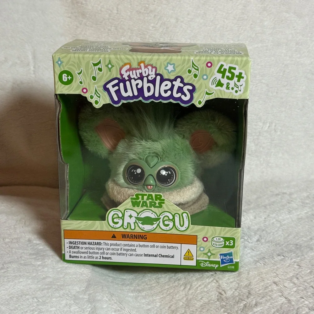 NEW Disney Star Wars Grogu Furby Furblets Electronic Plush Toy 45+ Sounds 2025